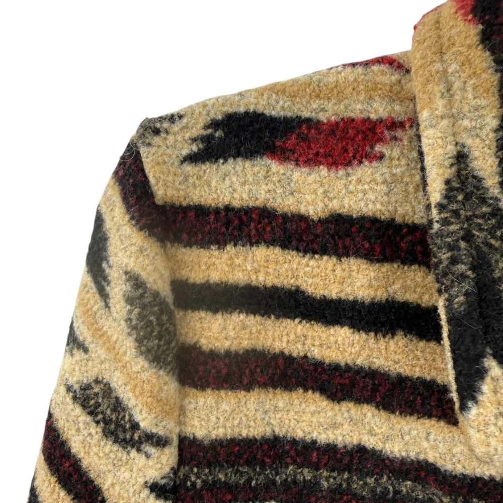 County Clothing Company Southwestern Aztec Print Button Front Jacket Womens M - Picture 3 of 7